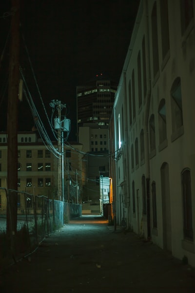 The white light of the streets
